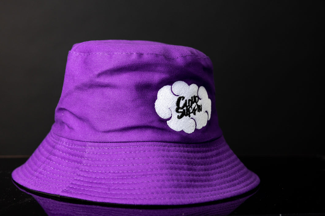 Cloud Surfin Bucket Hat (Purple)