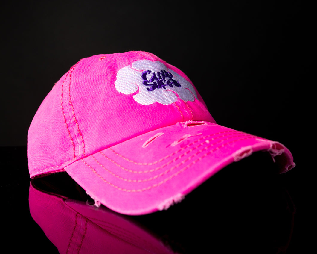 Cloud Surfin Dad hat (Pink)