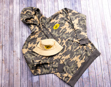 Load image into Gallery viewer, Cloud Surfin Hoodie &amp; Bucket hat (Army)
